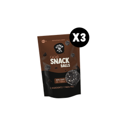 Pack 3 Snack Balls Cacao