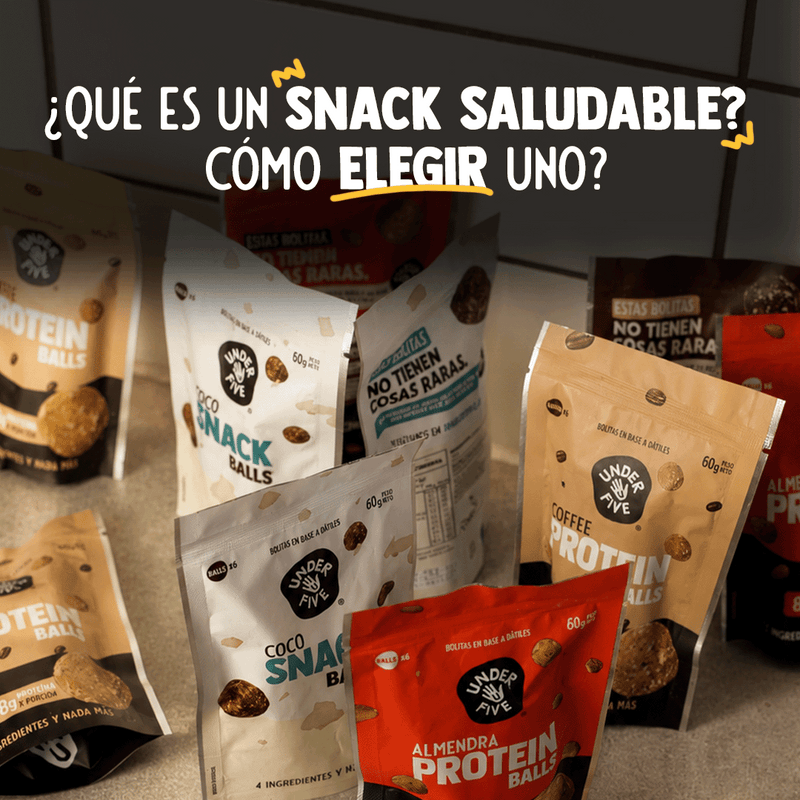 ¿Qué es un snack saludable? Cómo elegir uno 🥜🍎
