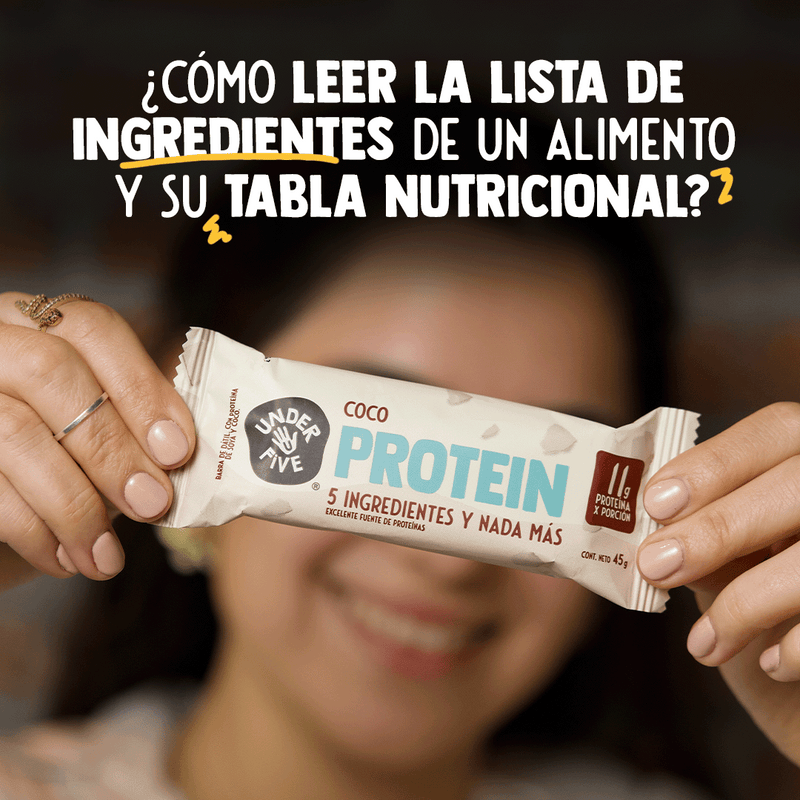 ¿Cómo leer la lista de ingredientes de un alimento y su tabla nutricional? 🔎