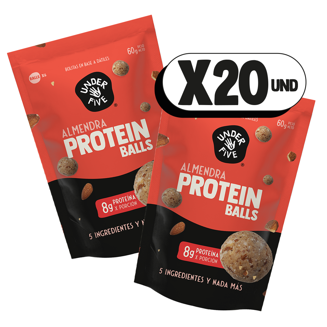 Mega Packs Protein Balls Almendra x20