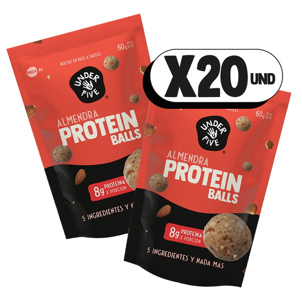 Mega Packs Protein Balls Almendra x20