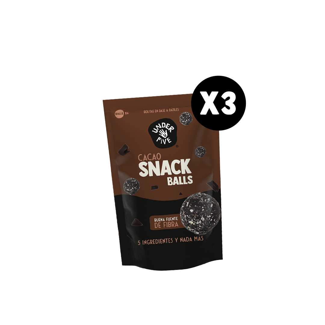 Pack 3 Snack Balls Cacao