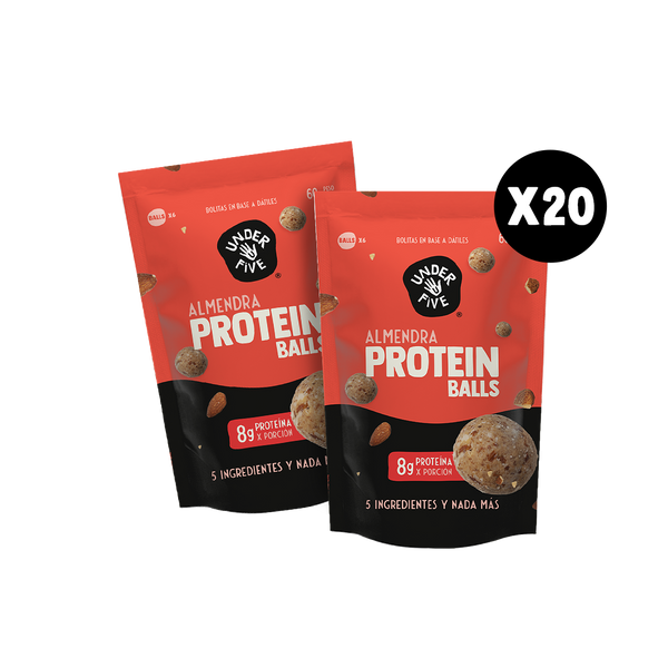 Mega Packs Protein Balls Almendra x20