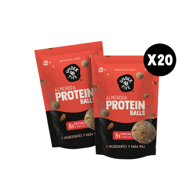 Mega Packs Protein Balls Almendra x20