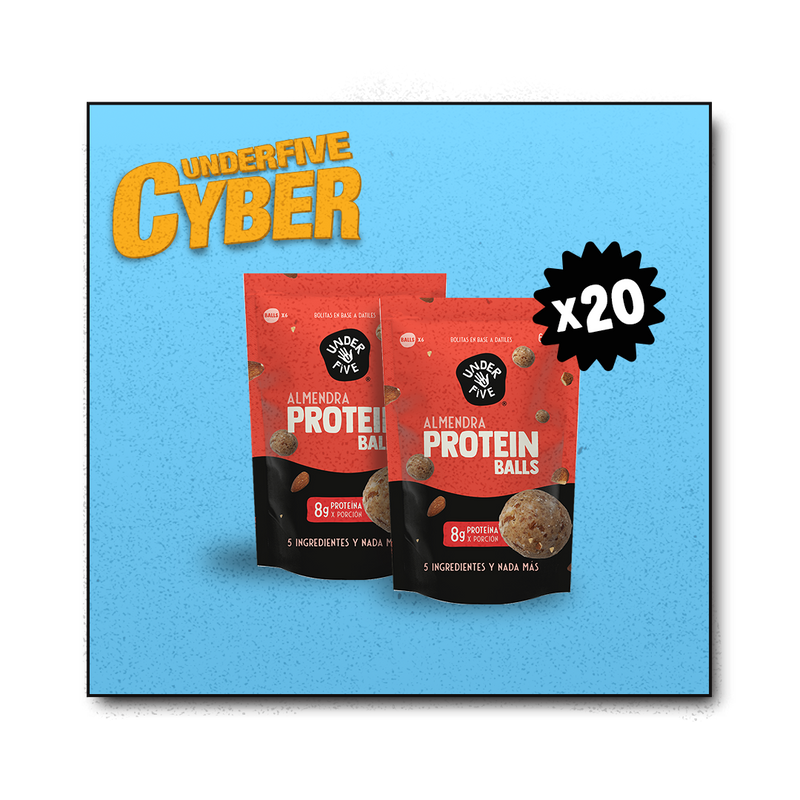 Pack 20 Protein Balls Almendra - 20% OFF