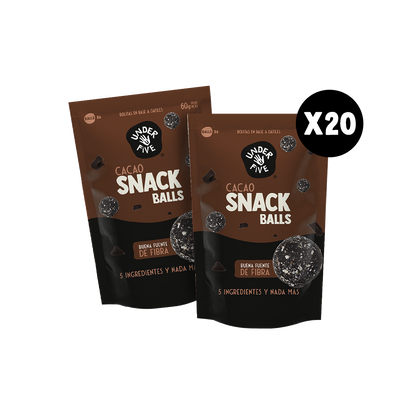Mega Pack Snack Ball Cacao x20