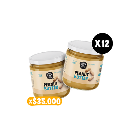 Pack Mantequilla de Maní x12 | 100% Maní