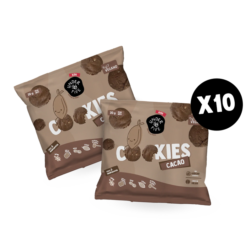 Underfive Pack Semanal de COOKIES CACAO