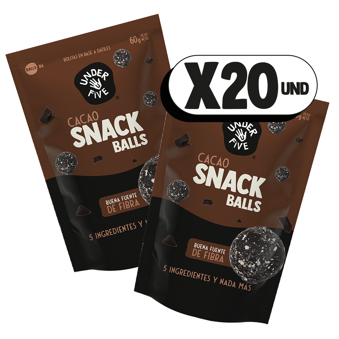 Mega Pack Snack Ball Cacao x20