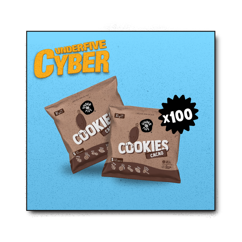 Pack 100 Cookies Cacao - 25% OFF