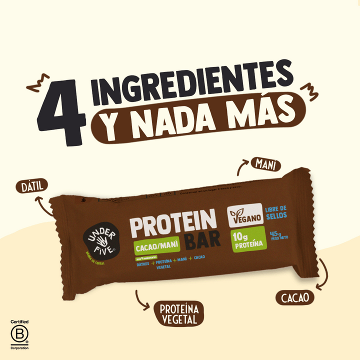 Underfive Display 12 - Protein Bar CACAO