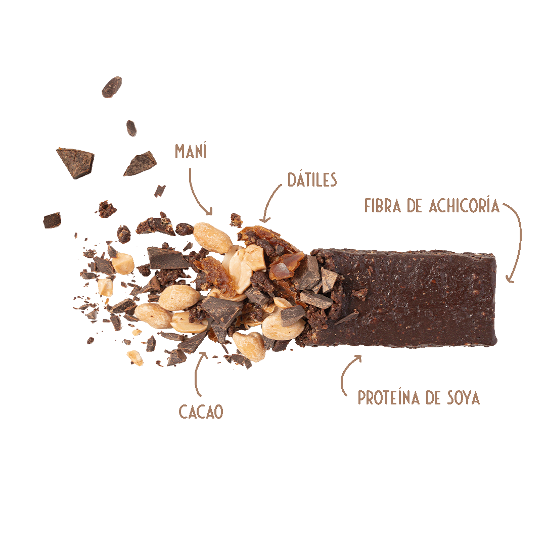 Underfive Protein Bar Choco Maní (Caja de 5 Unidades)