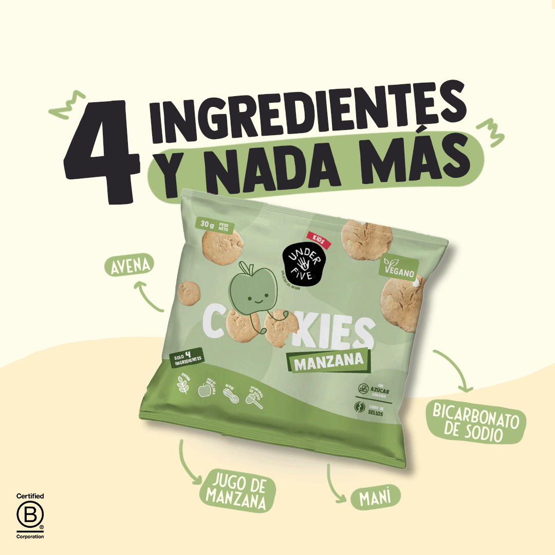 Underfive Cookies MANZANA