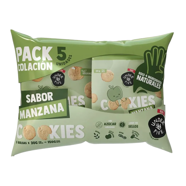 Cookies Manzana Pack x5 Underfive