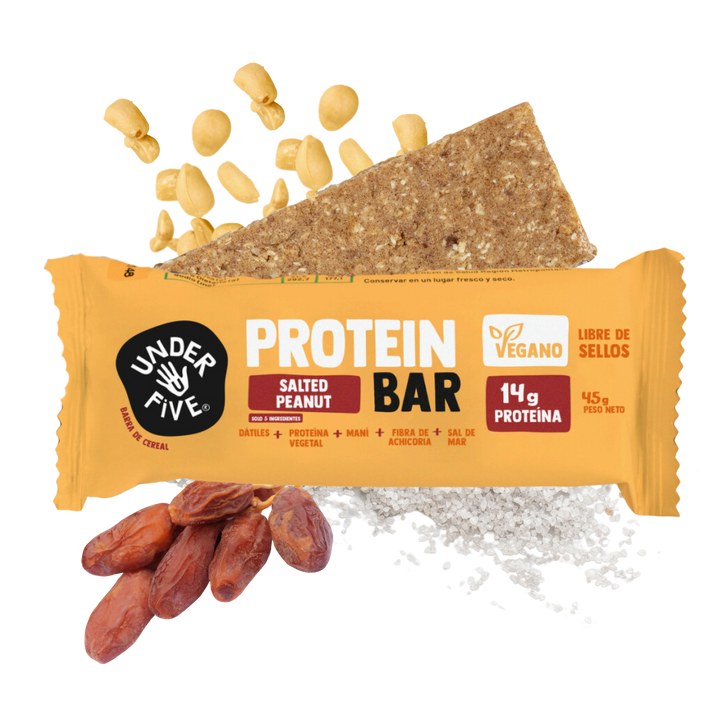 Protein Bar Salted Peanut- 5 Unidades