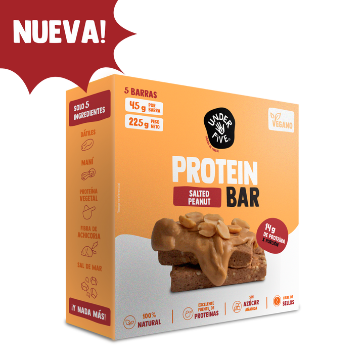 Protein Bar Salted Peanut- 5 Unidades