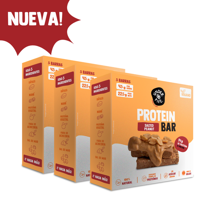 Pack 3 Cajas- Protein Bar Salted Peanut