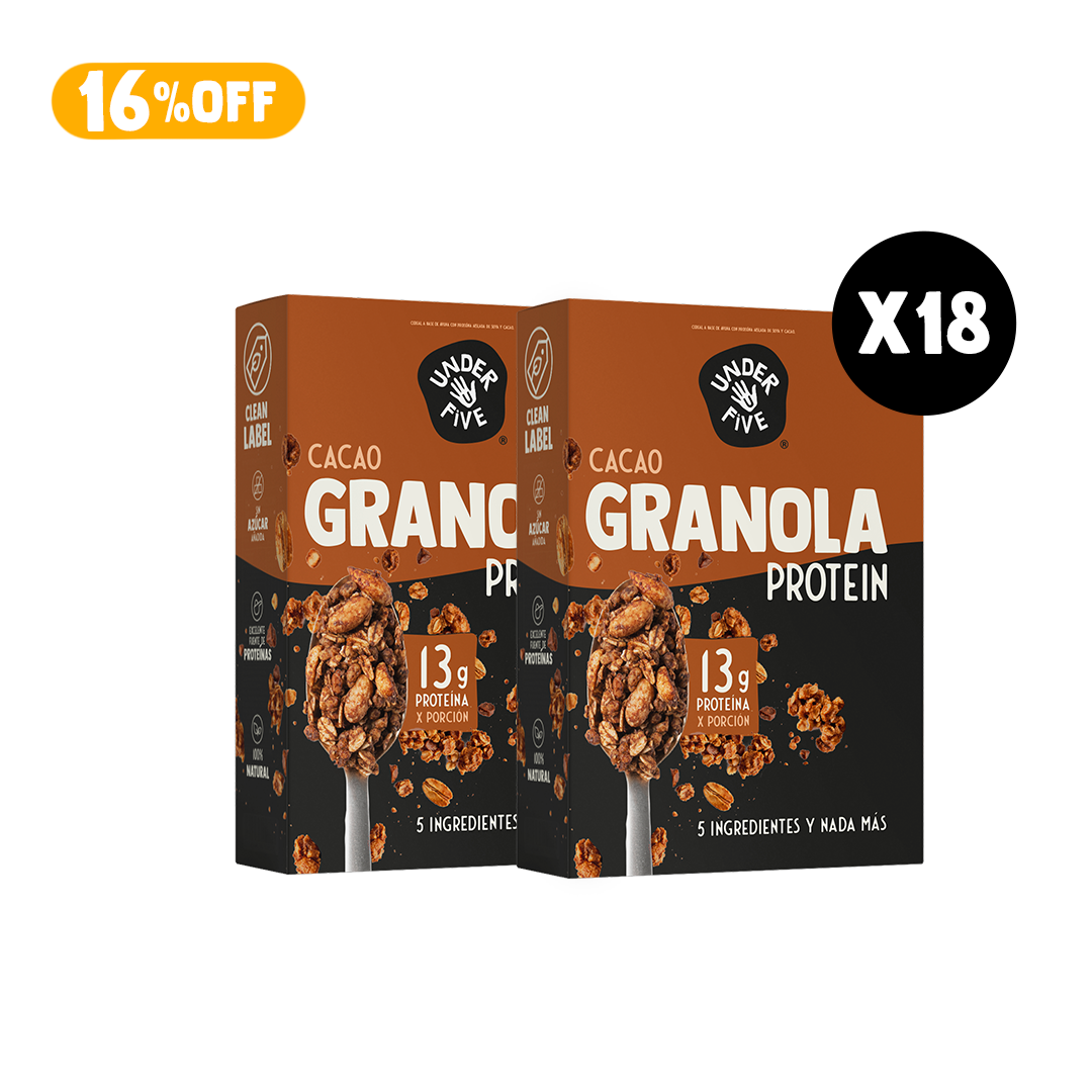 Pack 18 Granolas Cacao Crunch