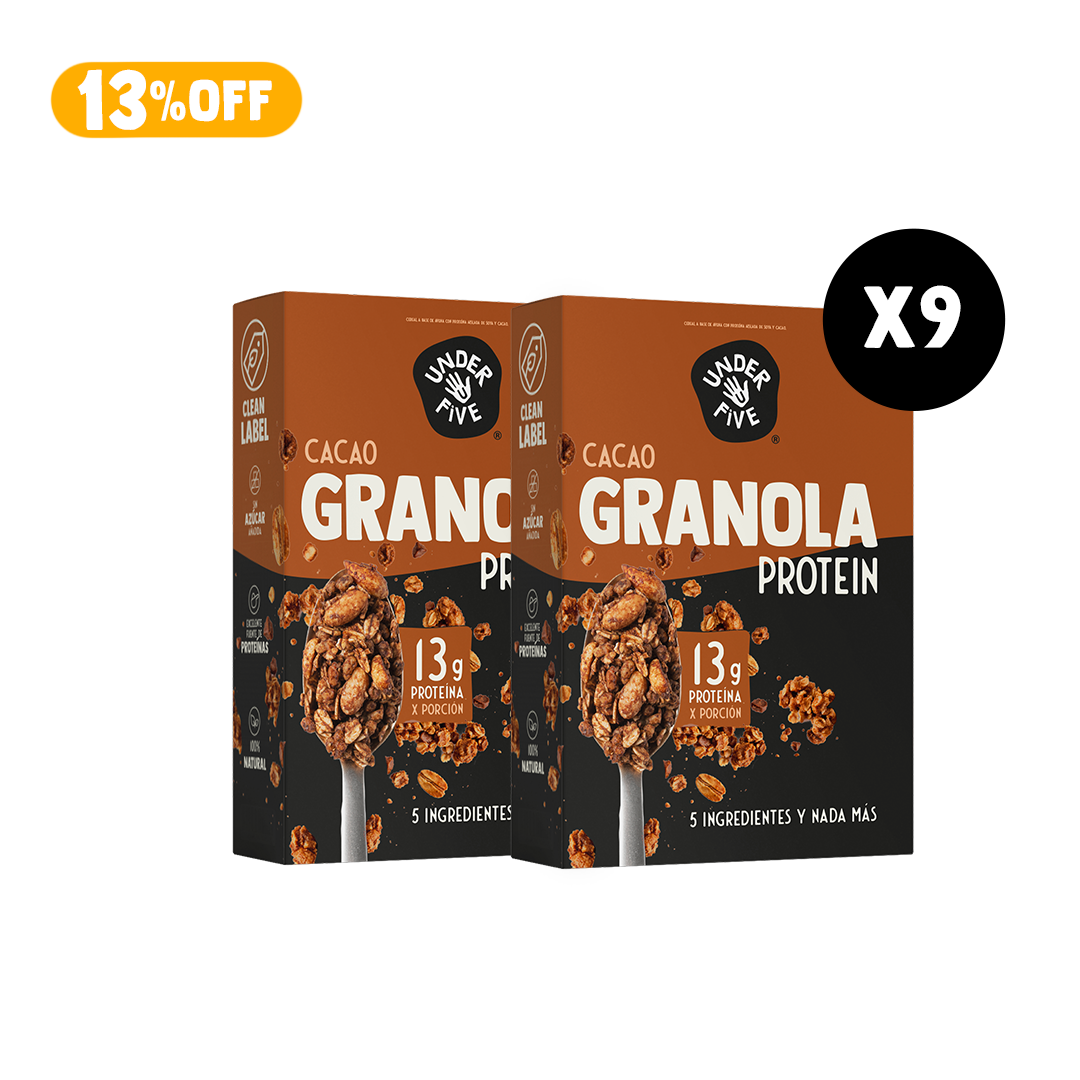 Pack 9 Granolas Cacao