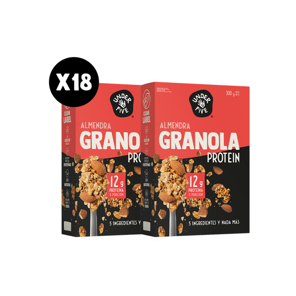 Pack 18 Granola Almendra Crunch