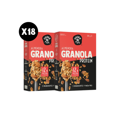 Pack 18 Granola Almendra Crunch
