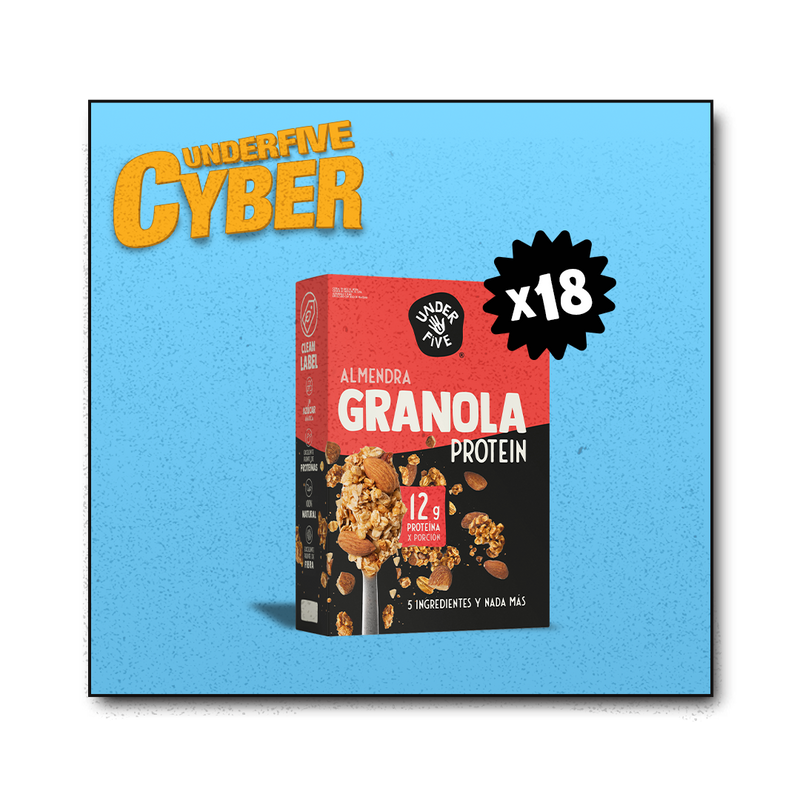 Pack 18 granola Almendra - 30% OFF