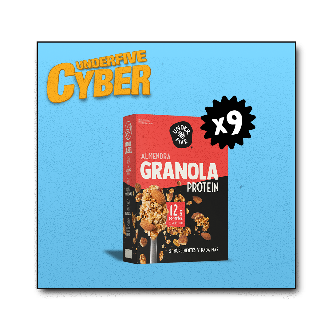 Pack 9 Granola Almendra - 22% OFF