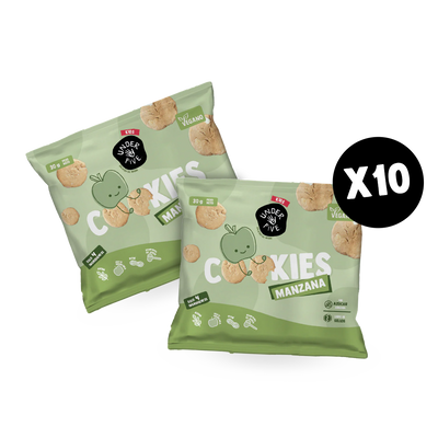 Underfive Pack Semanal de COOKIES MANZANA