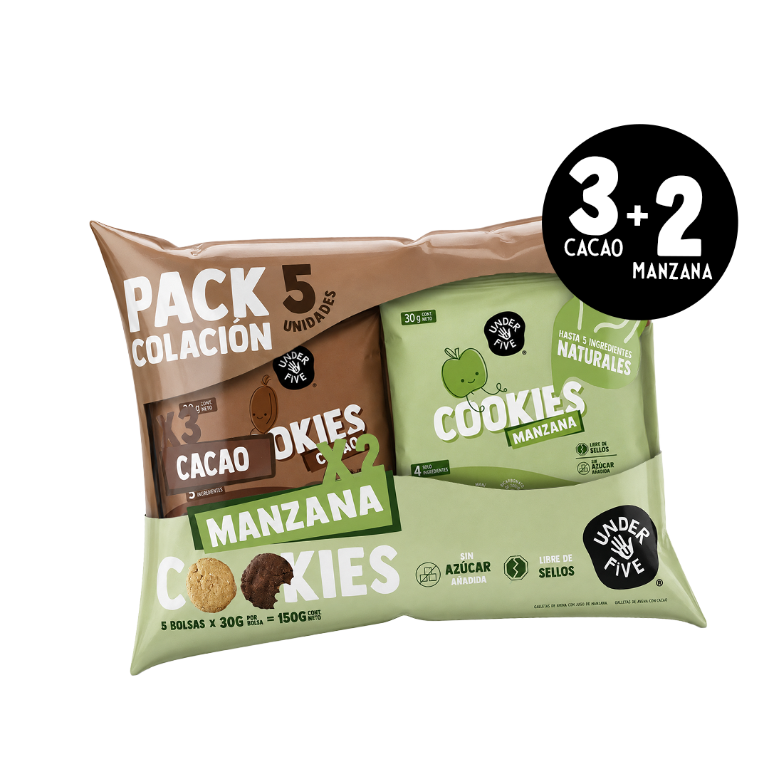 Pack 5 Mix Cookies