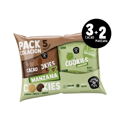 Pack 5 Mix Cookies