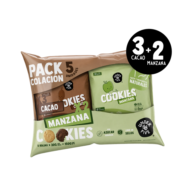 Pack 5 Mix Cookies