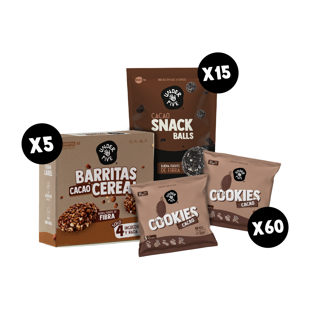 Pack 100 Colaciones Cacao
