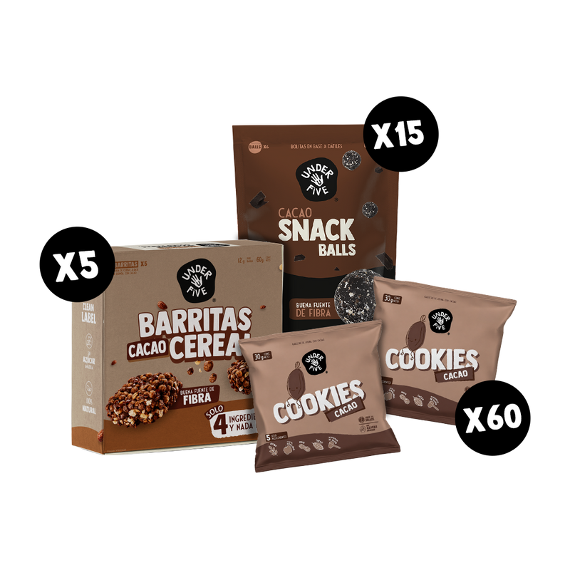 Pack 100 Colaciones Cacao