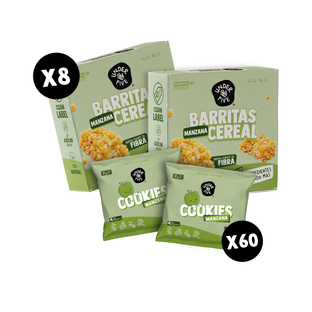 Pack 100 Colaciones Manzana