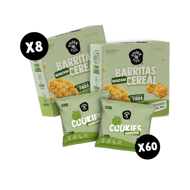 Pack 100 Colaciones Manzana