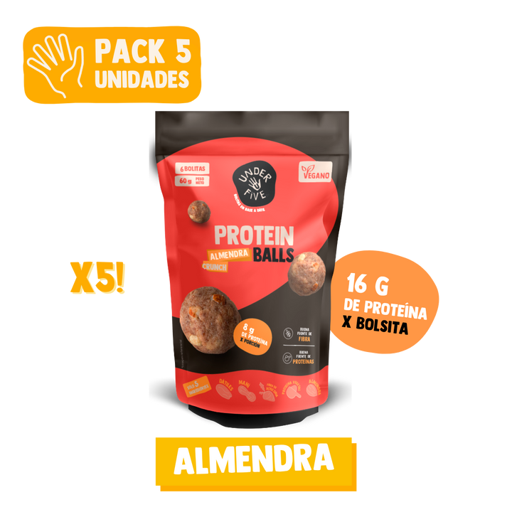 Protein Balls Almendra Crunch! - Pack 5 Unidades