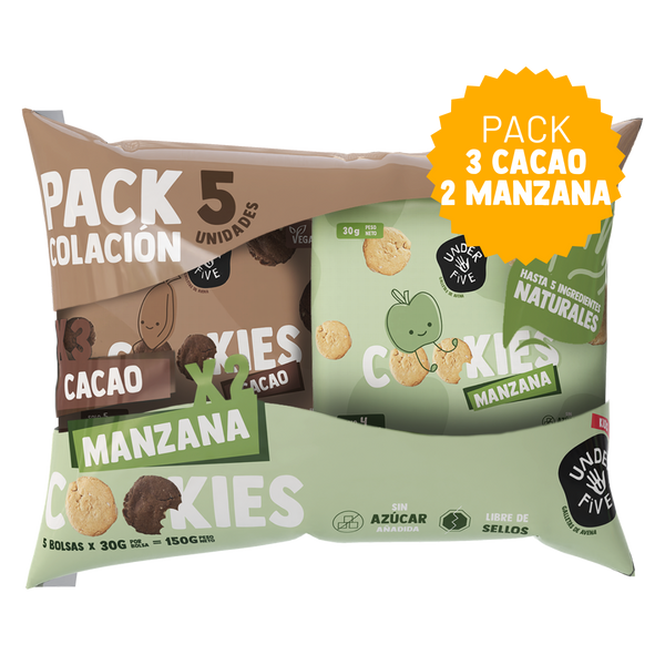 Underfive Pack 5 Mix Cookies