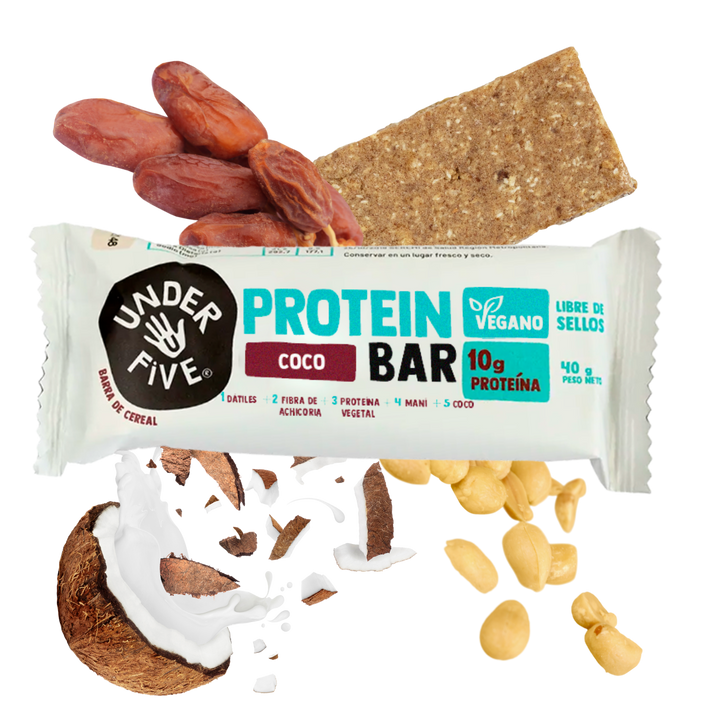 10gr - Protein Bar Coco (Caja 5 Unidades)