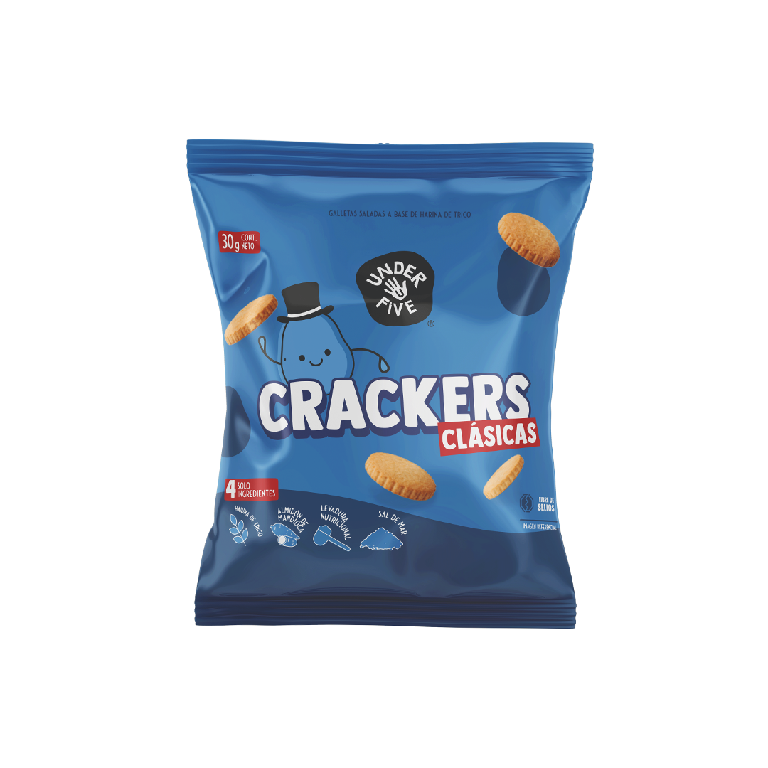 CRACKERS CLÁSICAS Pack 5 Underfive