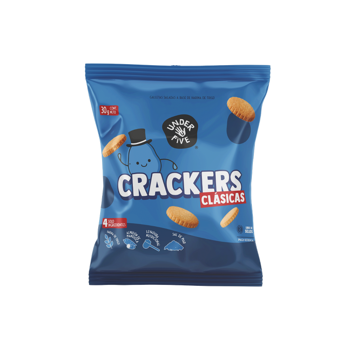 CRACKERS CLÁSICAS Pack 5 Underfive