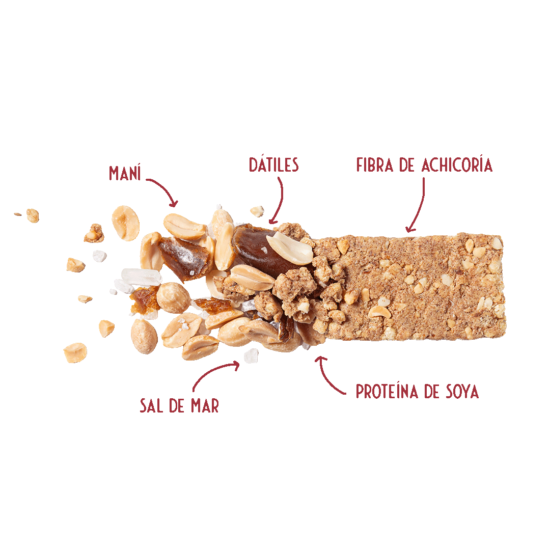 Underfive Protein Bar SALTED PEANUT (Caja de 5 Unidades)