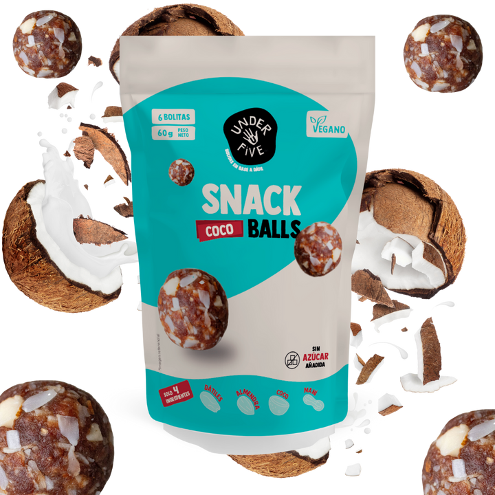 Snack Balls Coco - Pack 5 Unidades