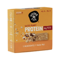 Underfive Protein Bar SALTED PEANUT (Caja de 5 Unidades)