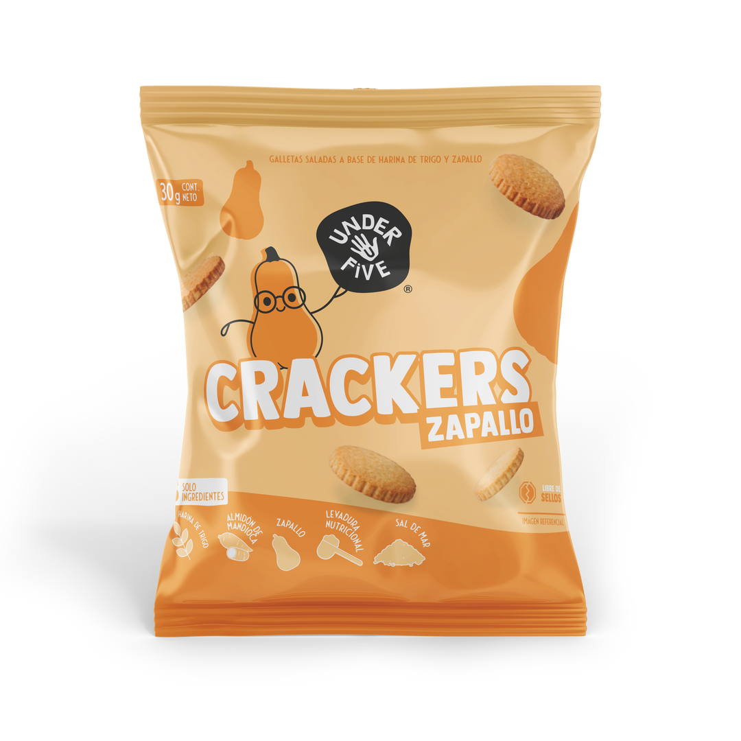 CRACKERS ZAPALLO Pack 5 Underfive