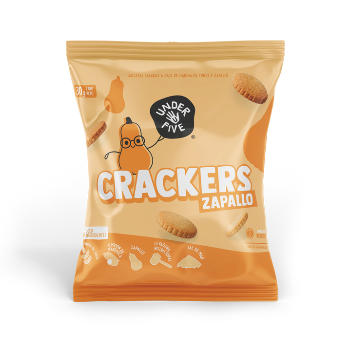 CRACKERS ZAPALLO Pack 5 Underfive