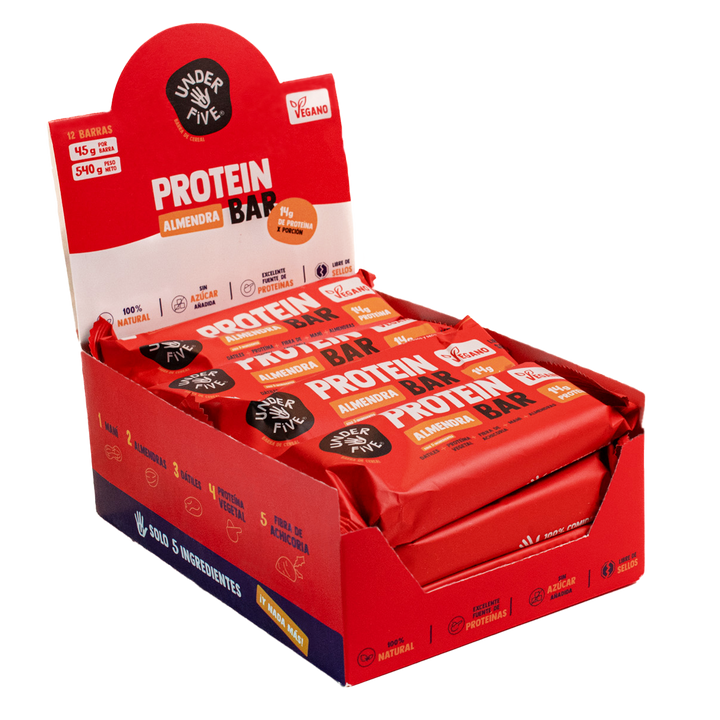 Underfive Display 12 - Protein Bar ALMENDRA