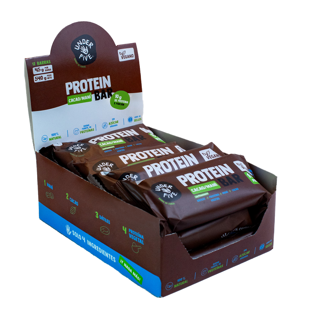 Underfive Display 12 - Protein Bar CACAO