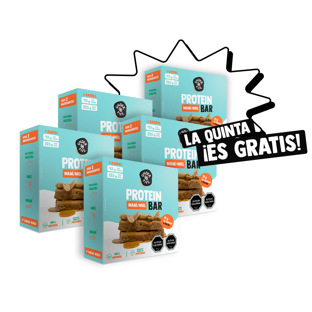 4x5 Protein Bar Maní Miel