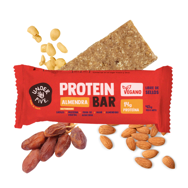 14gr - Protein Bar Almendras (Caja 5 Unidades)